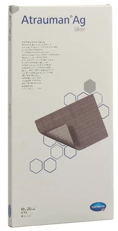 Atrauman Ag sterile Kompressen, 10x20cm (10 Stk)