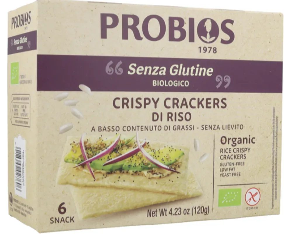 PROBIOS Knusprige Reiscracker, glutenfrei (120g)
