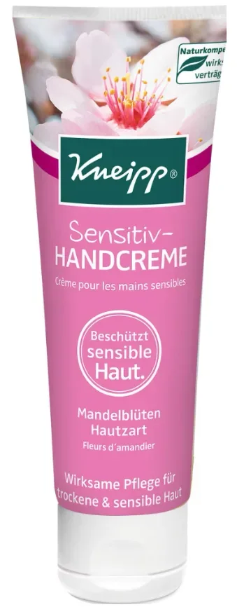 Kneipp Mandelblüte Hautzart Sensitiv-Handcreme Mandelblüten Hautzart - Mandelöl Bodylotion 75 ml Damen