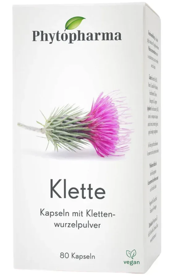 Phytopharma Klettenkapseln (80 Stk)