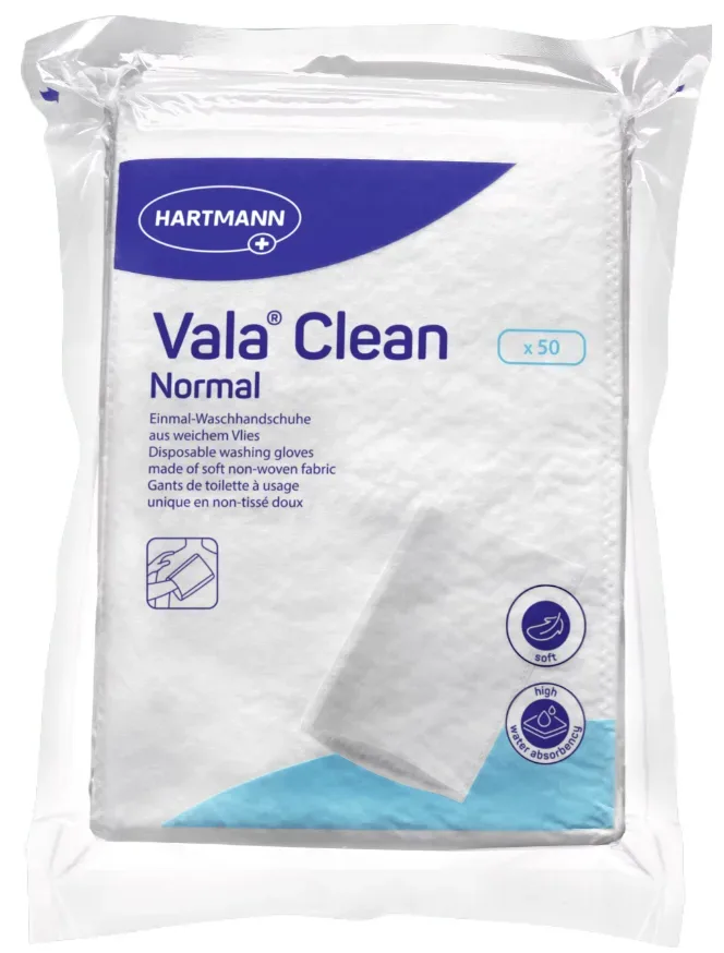 Vala Clean Einmal Waschhandschuh (50 Stk)