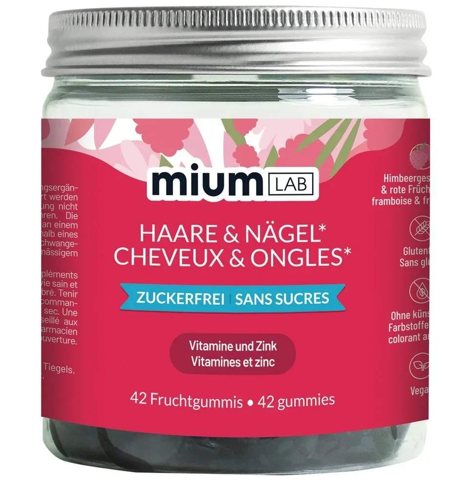miumLAB Gummies Haare und Nägel (42 Stk)
