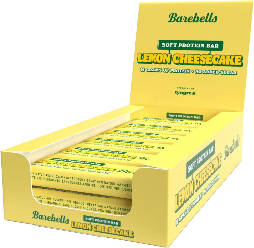 Barebells Lemon Cheescake Protein Riegel (12x55g)