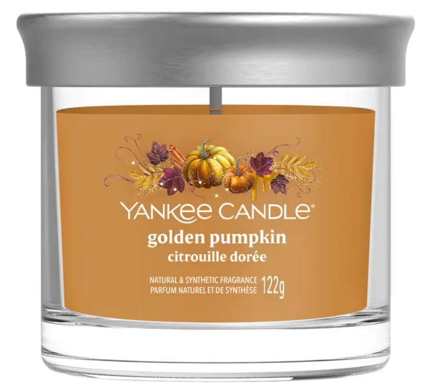 Yankee Candle Golden Pumpkin Signature Small Tumbler (122g)