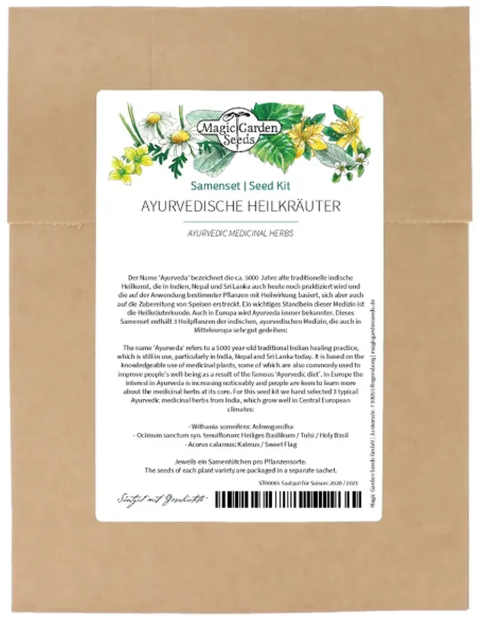 Magic Garden Seeds Ayurvedische Heilkräuter Samenset (1 Stk)