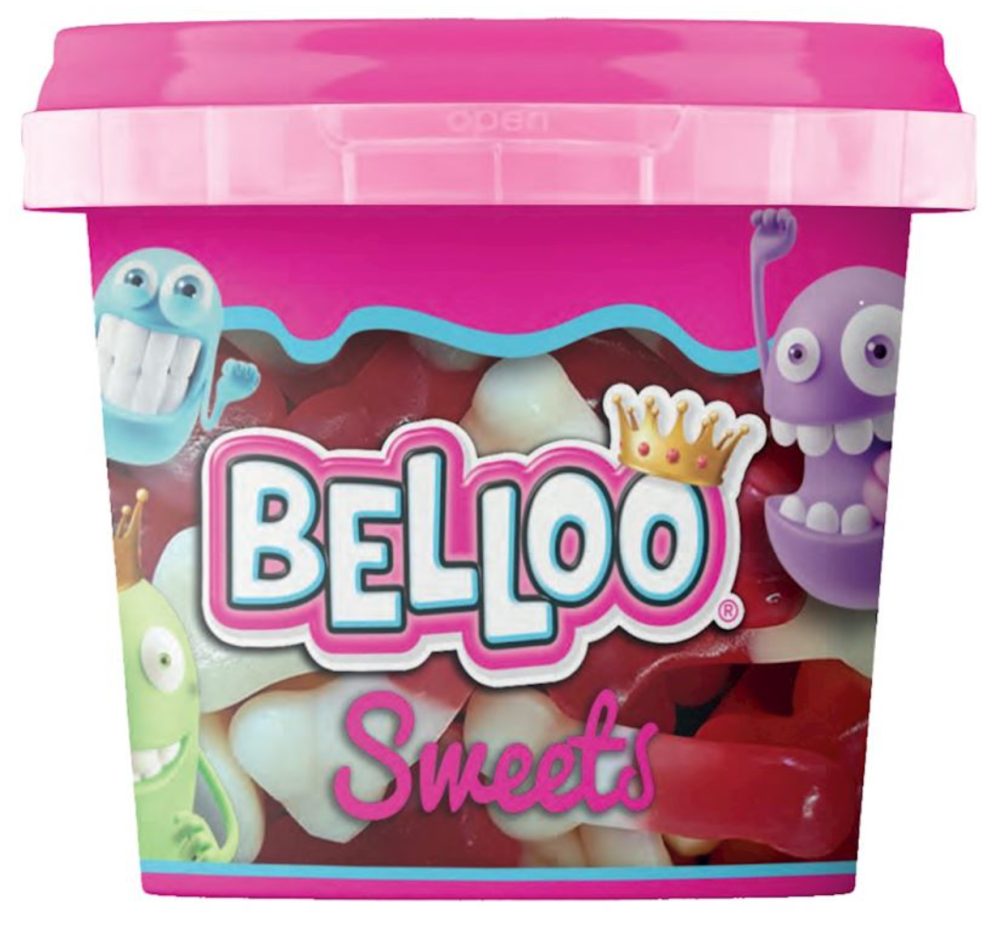 Belloo Naschdose Knochen 200g