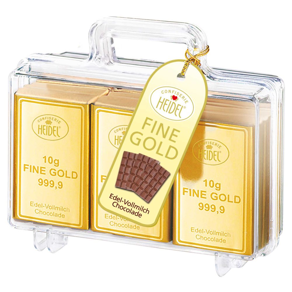 Gold-Koffer