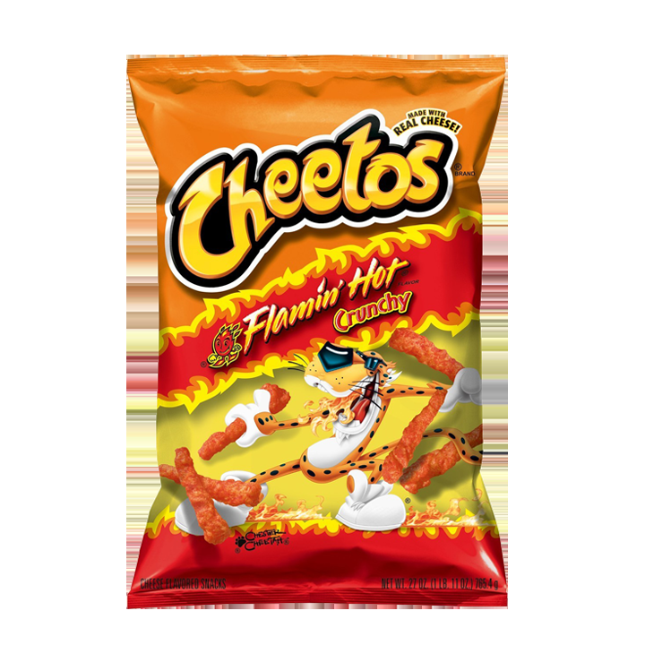 Cheetos Flamin Hot Crunchy 226g