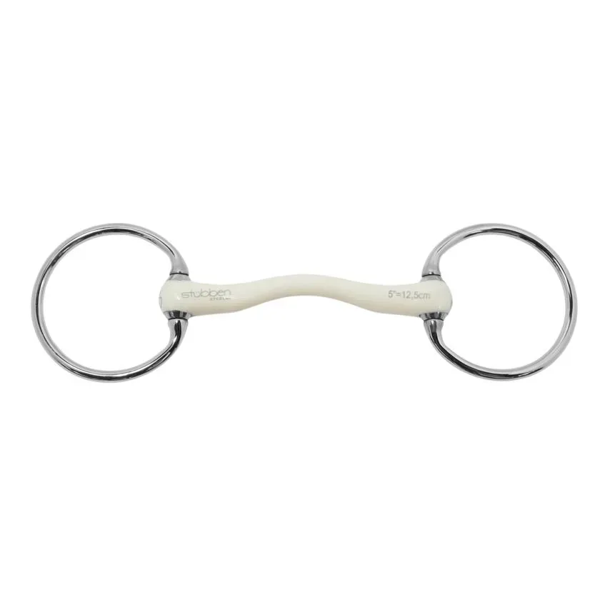 Stübben Fine Line Flex Olivenkopftrense / 16mm Gebisslängegrösse: 11.5 cm