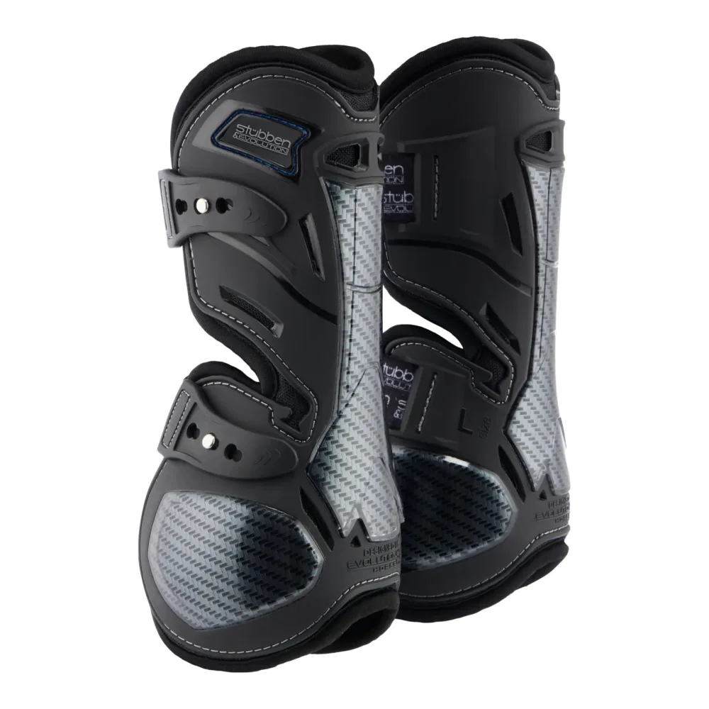 Stübben Hybrid Carbon Springgamaschen Schwarz