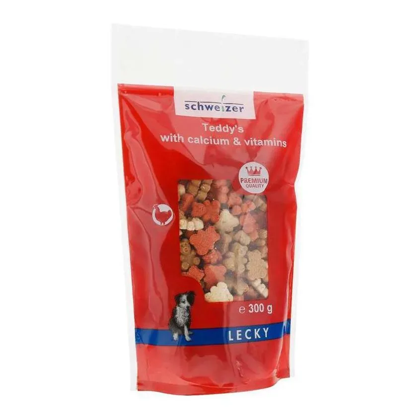 LECKY Teddy's with clacium & vitamines - Natur -