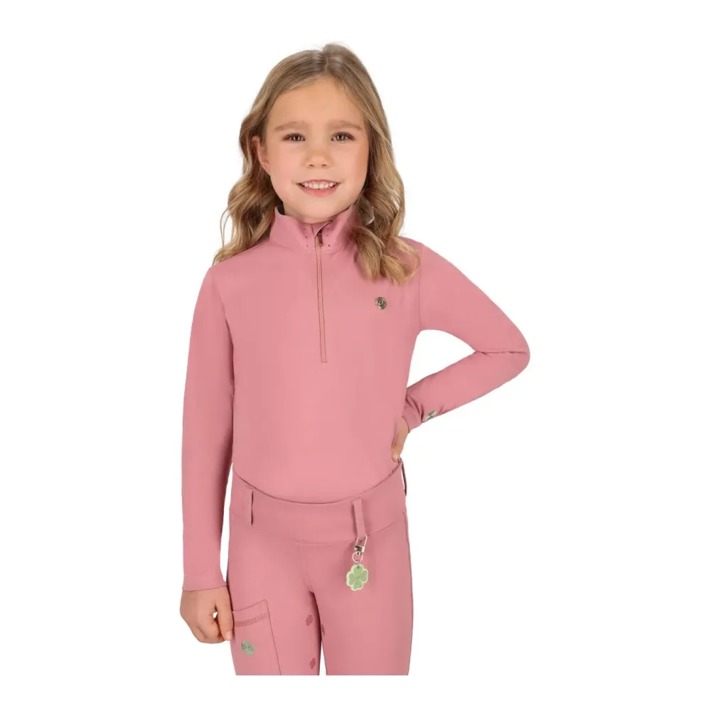 QHP Sportshirt lucky Start Junior Soft Pink