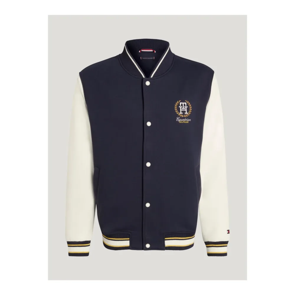Tommy Hilfiger Equestrian Jacke Thompson College Herren - Desert Sky -  Grösse Bekleidung Herren: S
