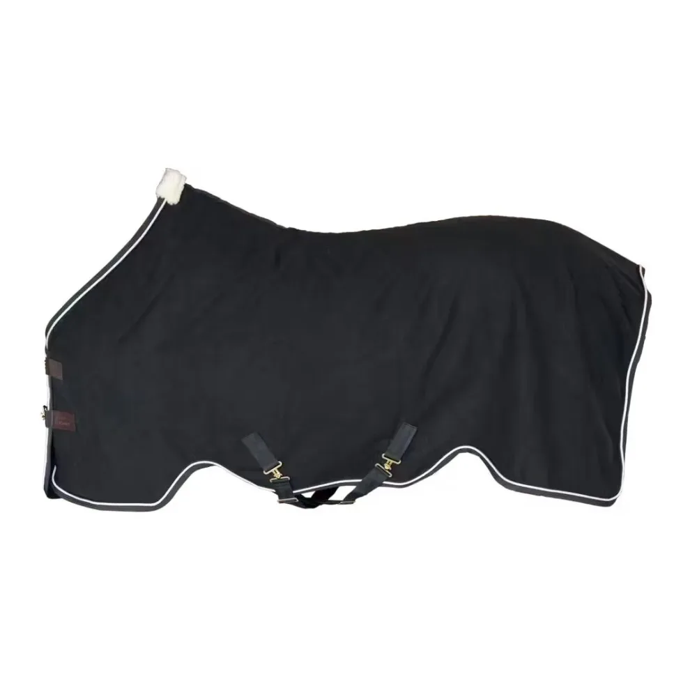 Kentucky Abschwitzdecke vegan wool - Schwarz -  Farbe: Schwarz, Grösse: 130 cm
