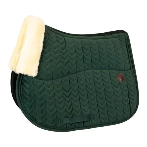 Kentucky Schabracke Skin Friedly velvet - pine green Grösse Schabracken: VS
