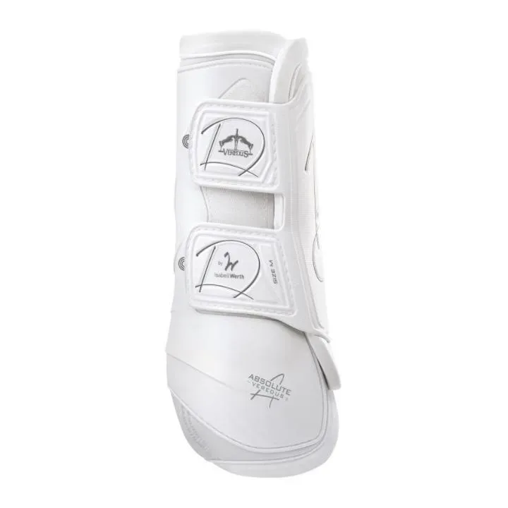Veredus Dressurgamasche Absolute Easy Strap hinten - weiss Grösse: L, Farbe: Weiss