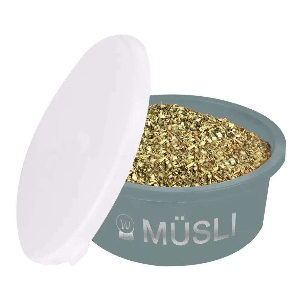 Waldhausen Müsli-Schale mit Deckel - Mistel -  Inhalt: 5 Liter, Farbe: Mistel