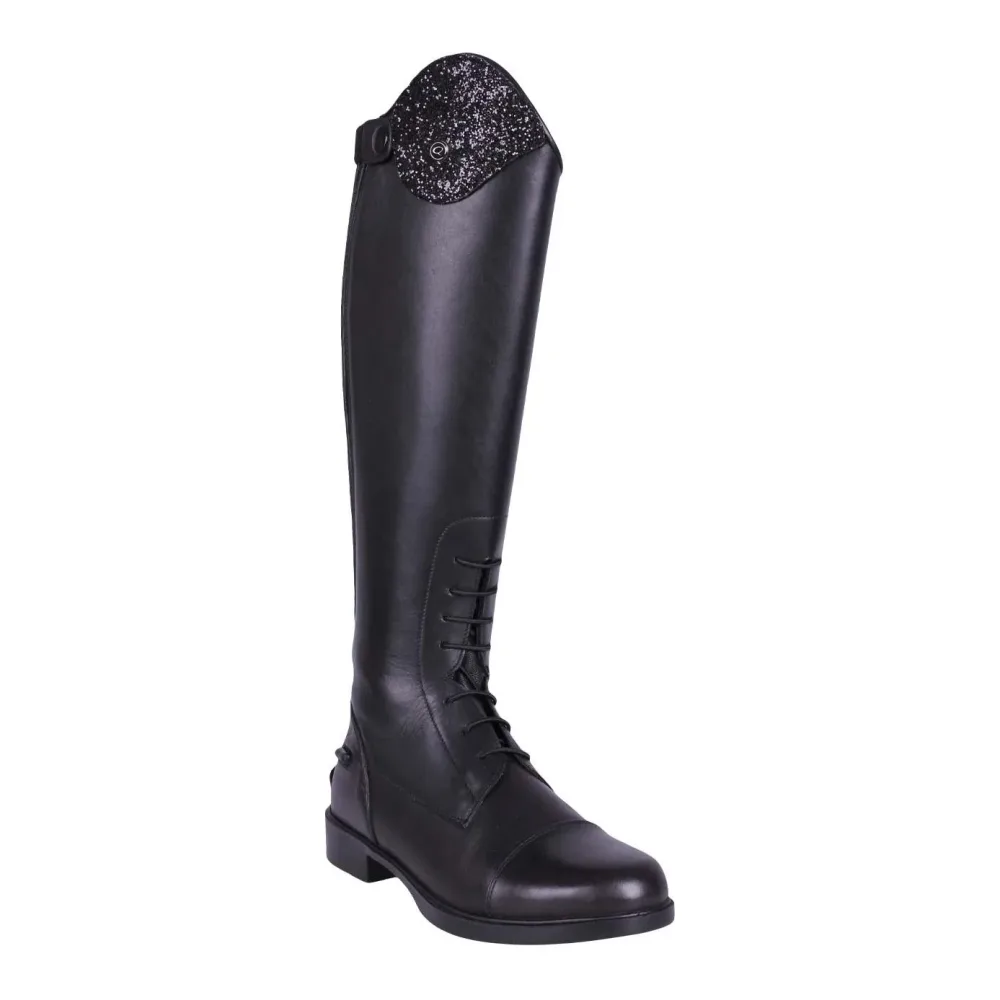 QHP Reitstiefel Romy Junior - Schwarz -  Grösse: 32, Farbe: Schwarz