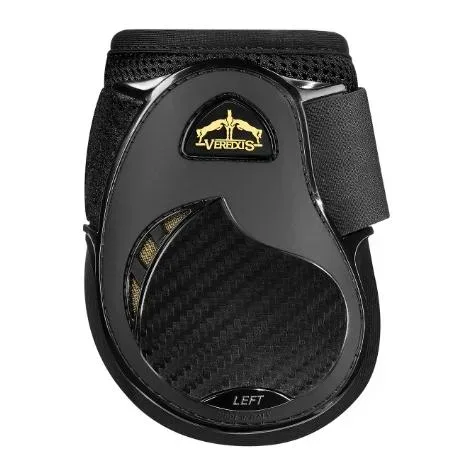Veredus Streichkappen young-jump Kevlar Gel Vento - black Grösse Beinschutz: S, Farbe: Black
