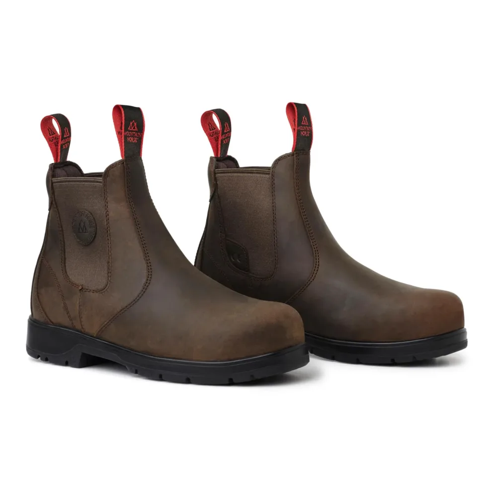 Mountain Horse Stiefelette Jodpur Protective Winter Extreme Dark Brown