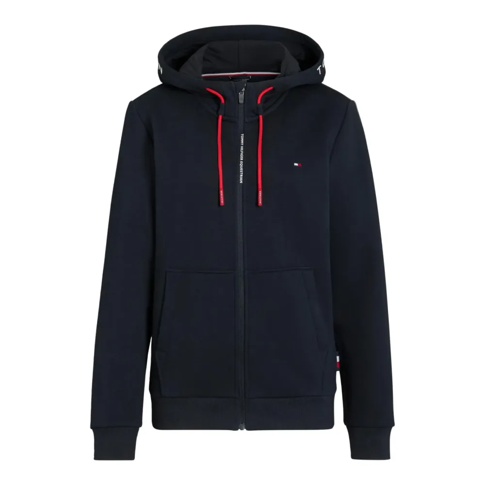 Tommy Hilfiger Equestrian Sweatshirtjacke Union unisex - Desert Sky -  Grösse: S