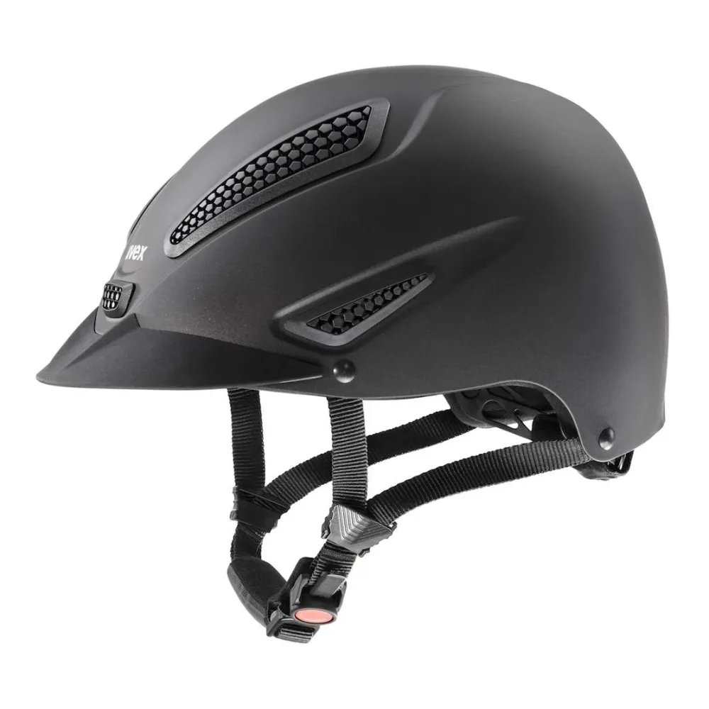 Uvex Reithelm Perfexxion II - Black Mat -  Grösse Reithelm: 54-55