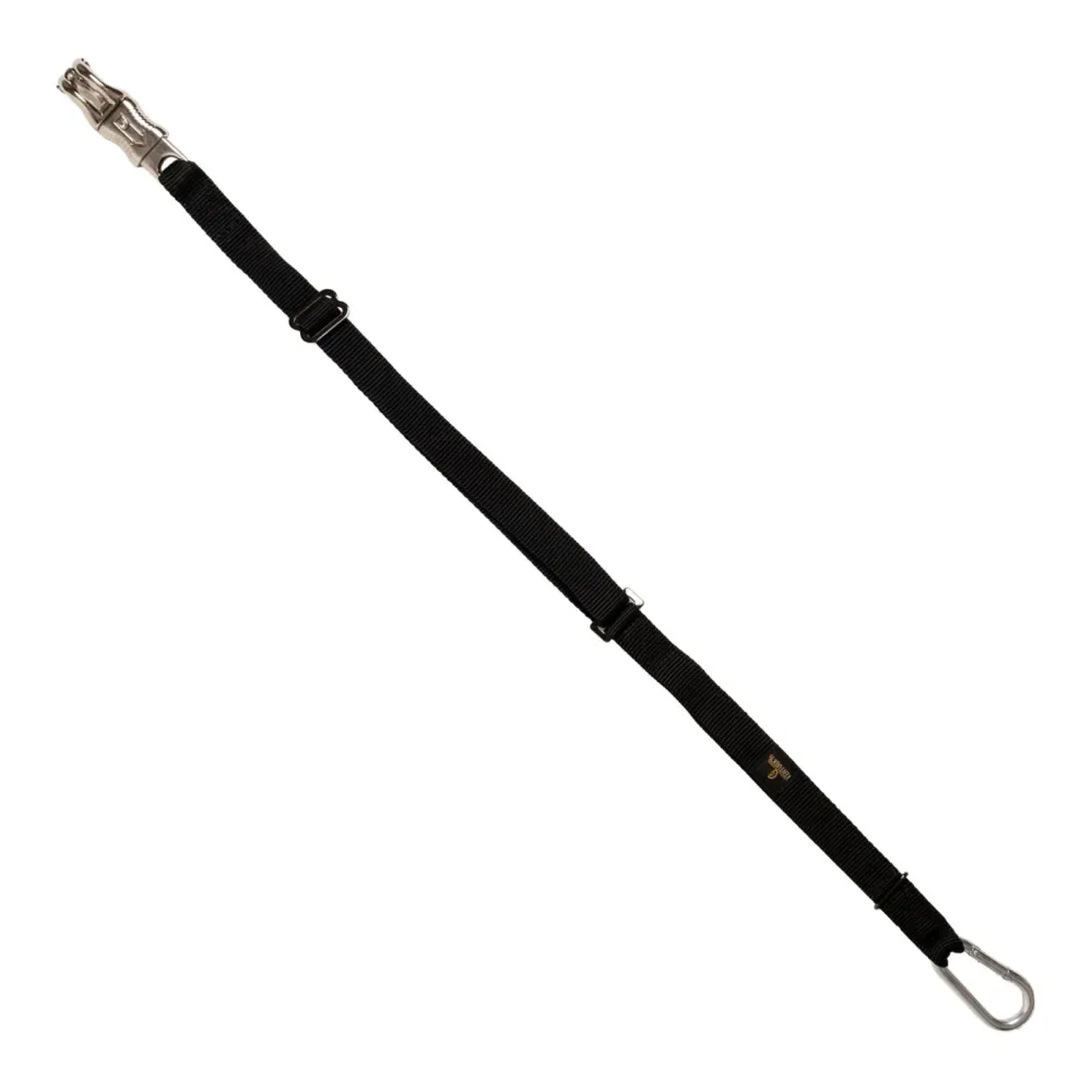 Kentucky Sicherheit Hängerstrick & Anbindeplatzstricke - Schwarz -  Grösse: 55 cm