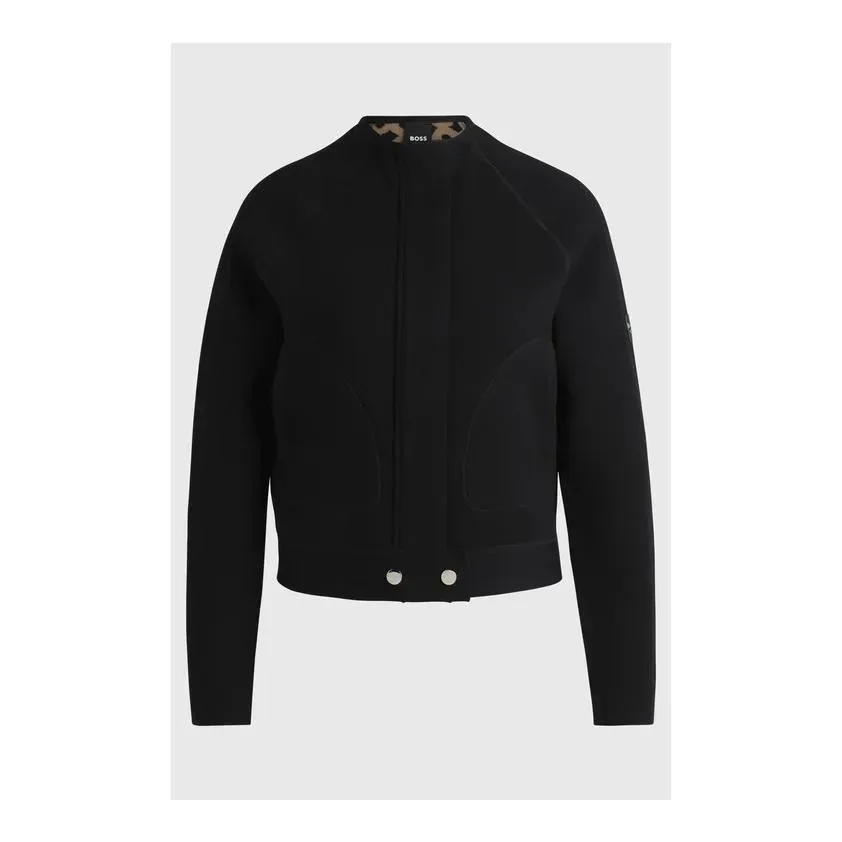 BOSS Equestrian Strickjacke Darla Damen Schwarz