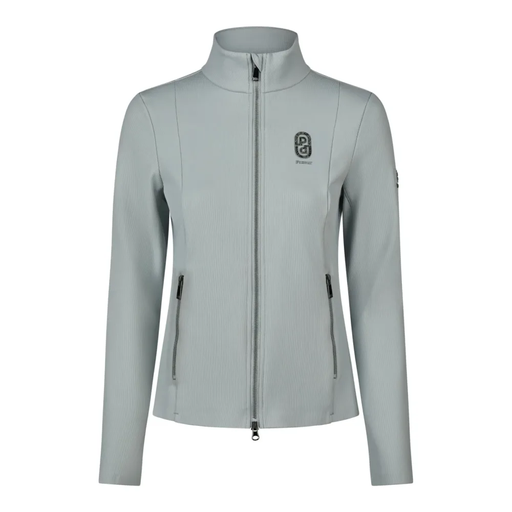 Pikeur Selection Fleece Jacke Damen Dusty Blue
