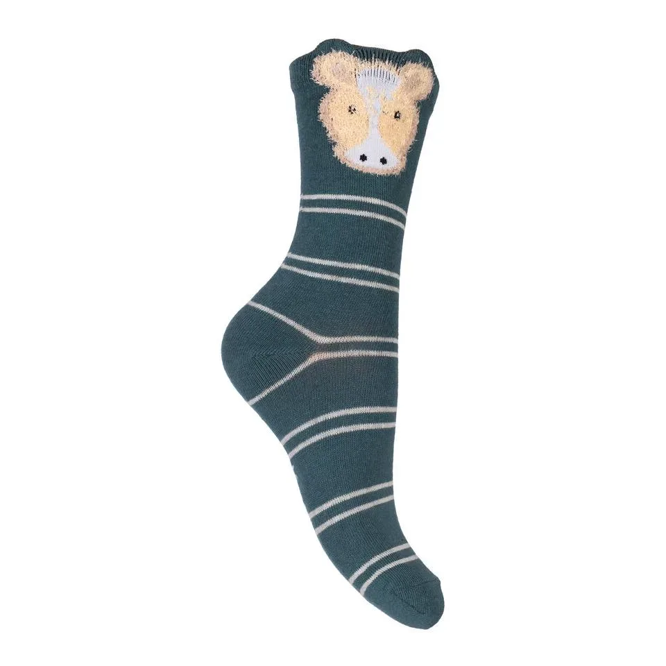 HKM Reitsocken Kids Maui Petrol
