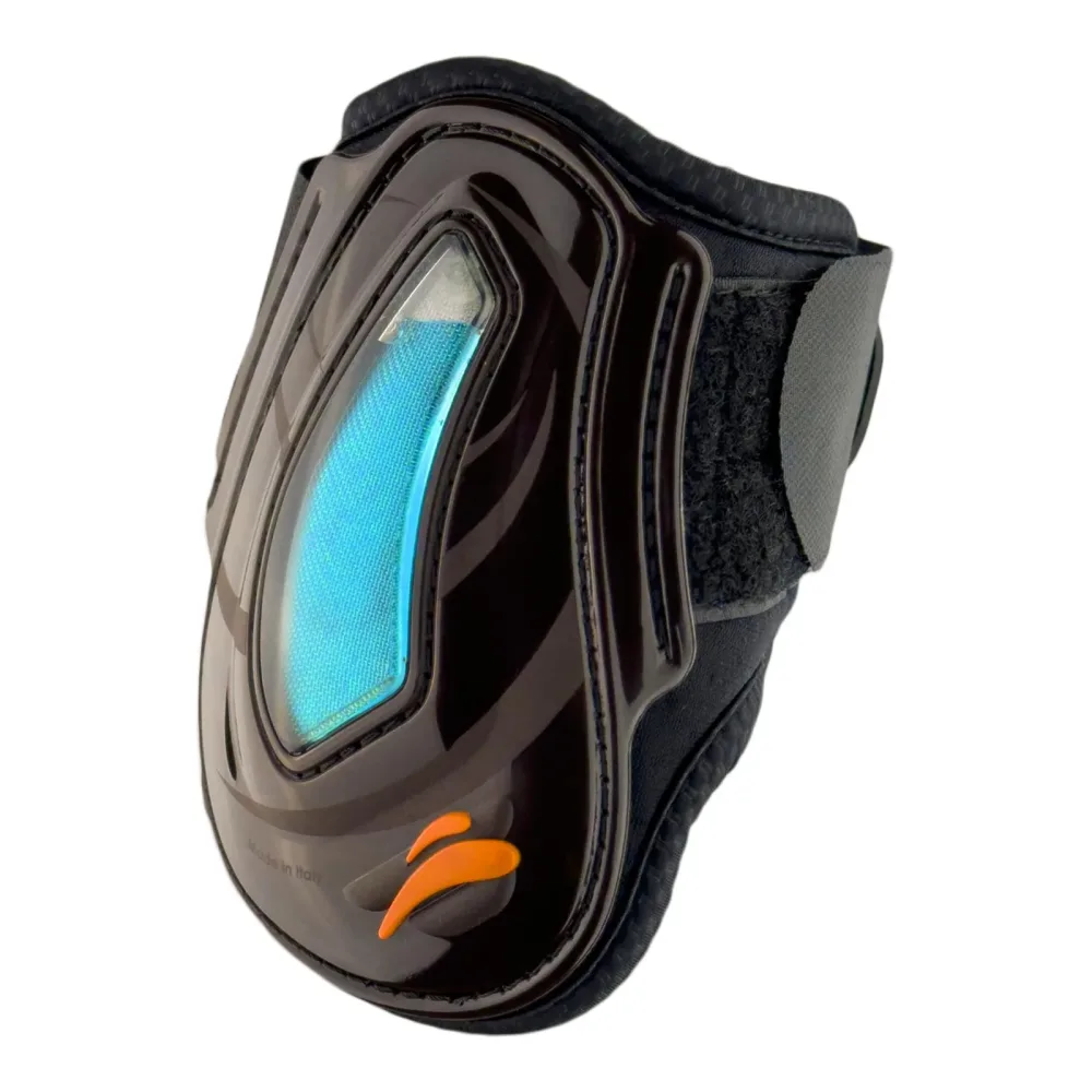 eQuick Streichkappen eAIRSHOCK VELCRO - Braun -  Farbe: Braun, Grösse: L