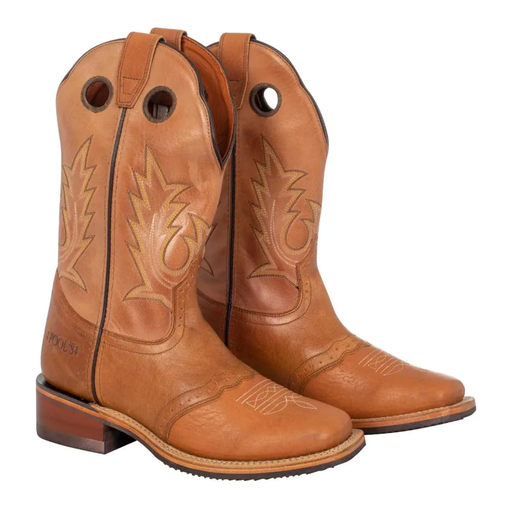 Pool's Westernstiefel 688 - Cognac -  Grösse: 36