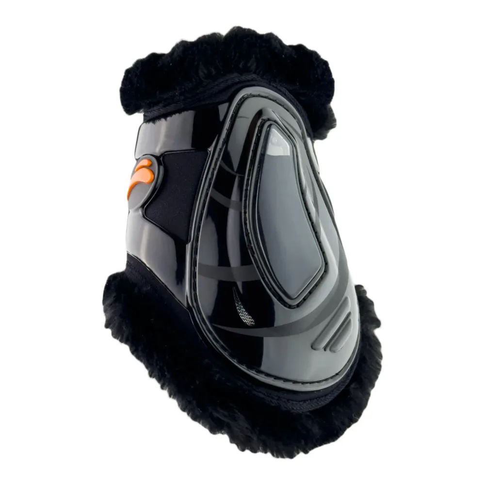 eQuick Streichkappen eAIRSHOCK LEGEND ELASTIC FLUFFY - Schwarz -  Grösse: L, Farbe: Schwarz