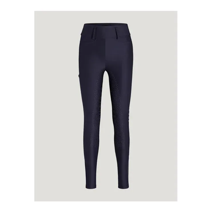 Tommy Hilfiger Equestrian Reithose Highland Hybrid Vollbesatz Damen - Desert Sky -  Farbe: Desert Sky, Grösse: XXS