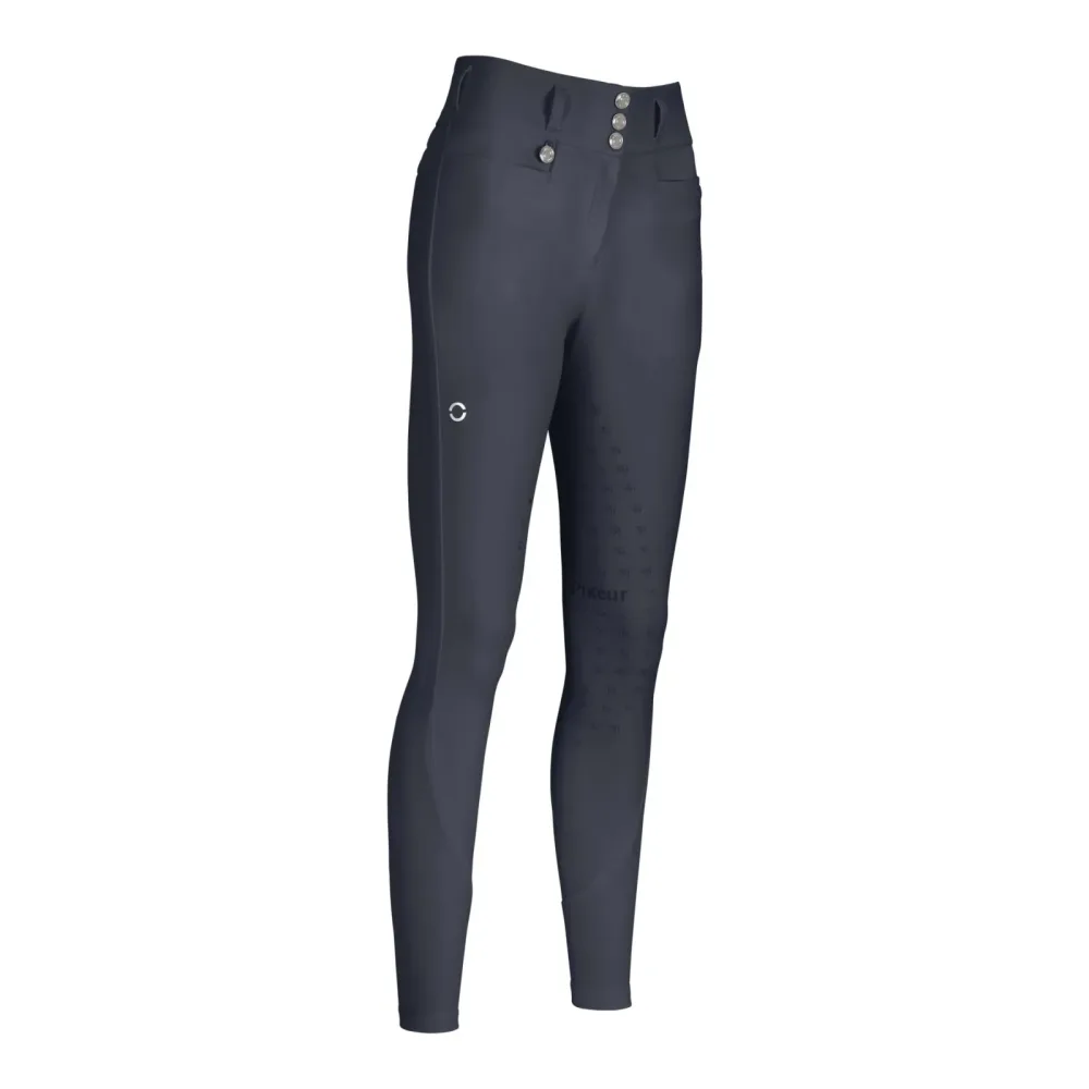 Pikeur Reithose Linn Highwaist SD Vollgrip Damen - Dark Shadow -  Farbe: Dark Shadow, Grösse Bekleidung Damen: 36