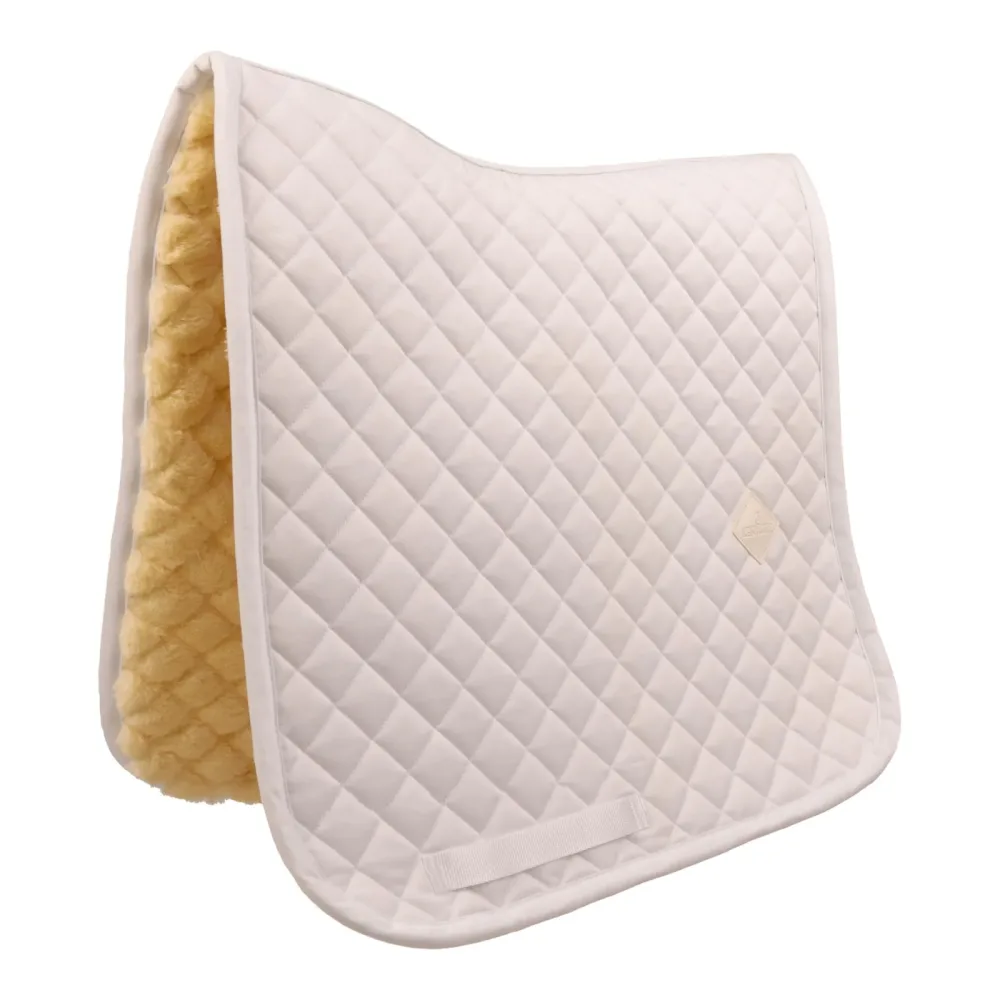 Kentucky Schabracke mit Lammfell Diamand Skin Friendly - Weiss -  Farbe: Weiss, Grösse: DR