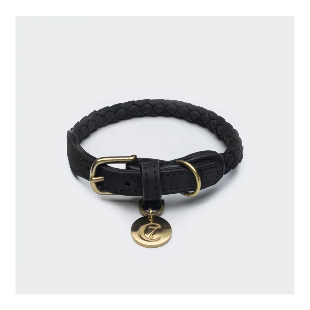 Cloud 7 Hundehalsband Ravello - black Farbe: Black, Grösse: XS