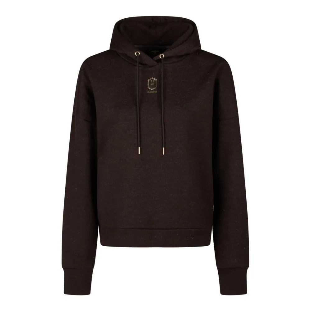 Eskadron Hoodie Sparkle Heritage 25/26 - Black Truffle -  Grösse: S, Farbe: Black Truffle