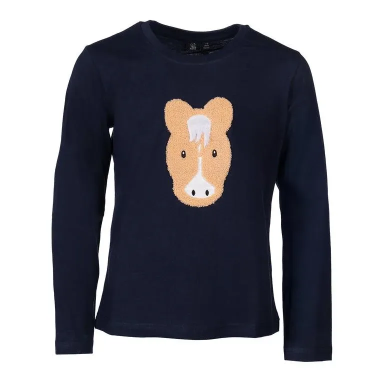 HKM Langarmshirt Amina Dunkelblau