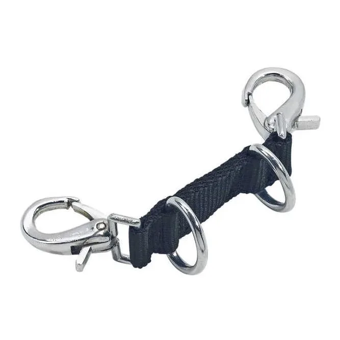 Waldhausen Longierbrille Double - schwarz Länge: 18 cm