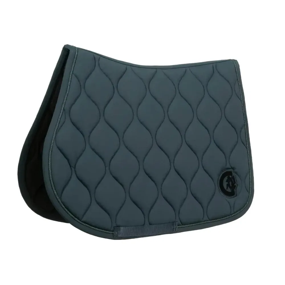 Kentucky Schabracke Wave 3D Show - Pine Green -  Grösse Schabracken: VS, Farbe: Pine Green