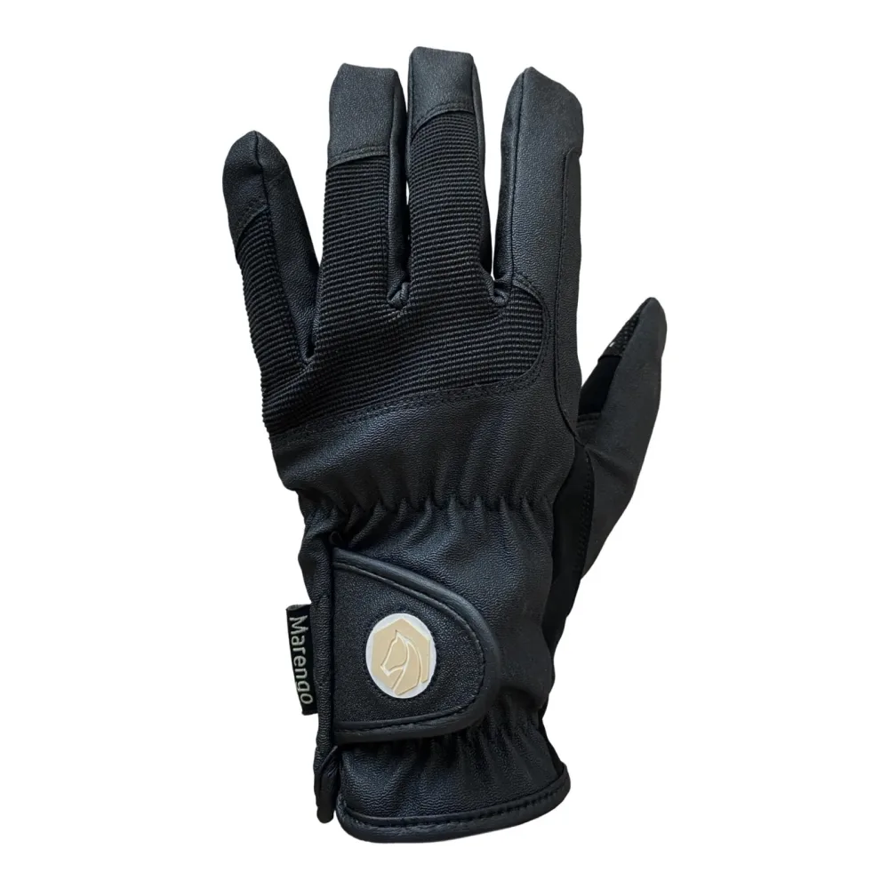 Marengo Winter-Reithandschuh Flex Comfort - Schwarz -  Grösse: XS