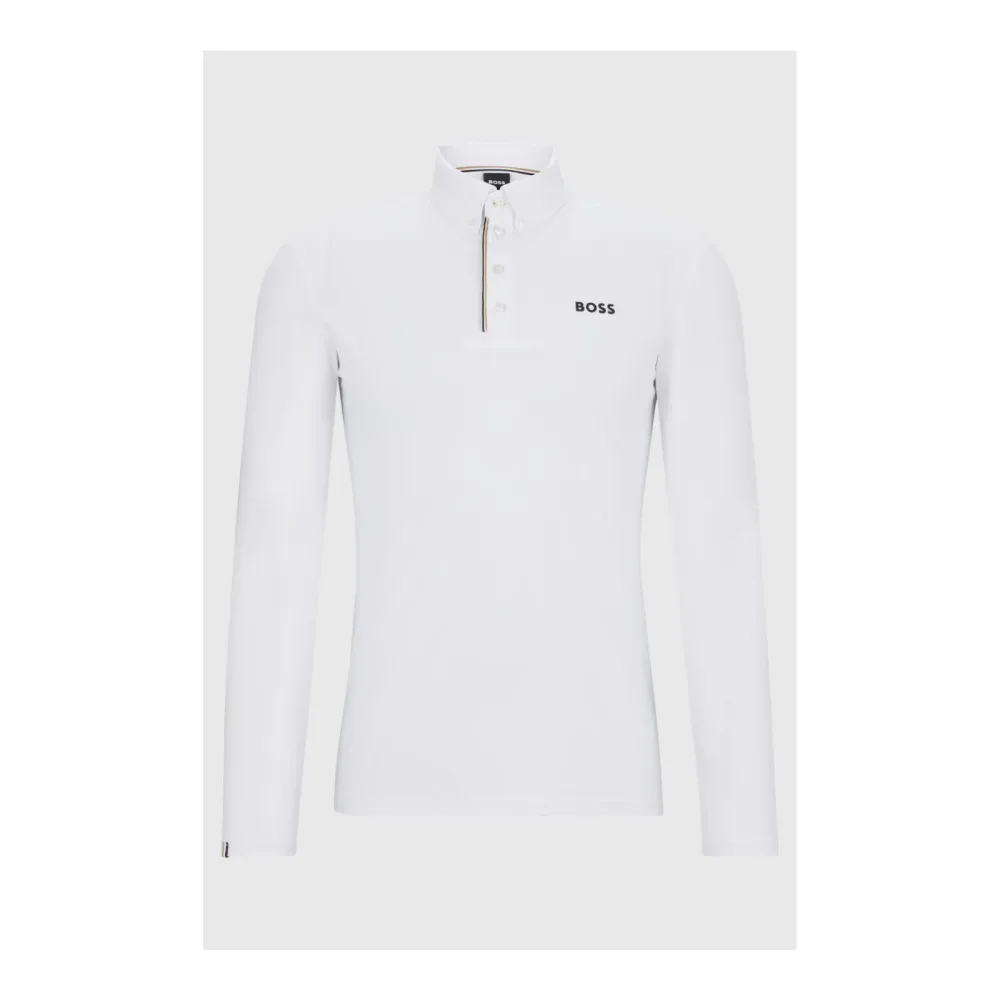 BOSS Equestrian Turniershirt Nick Herren - White -  Grösse Bekleidung Herren: XL