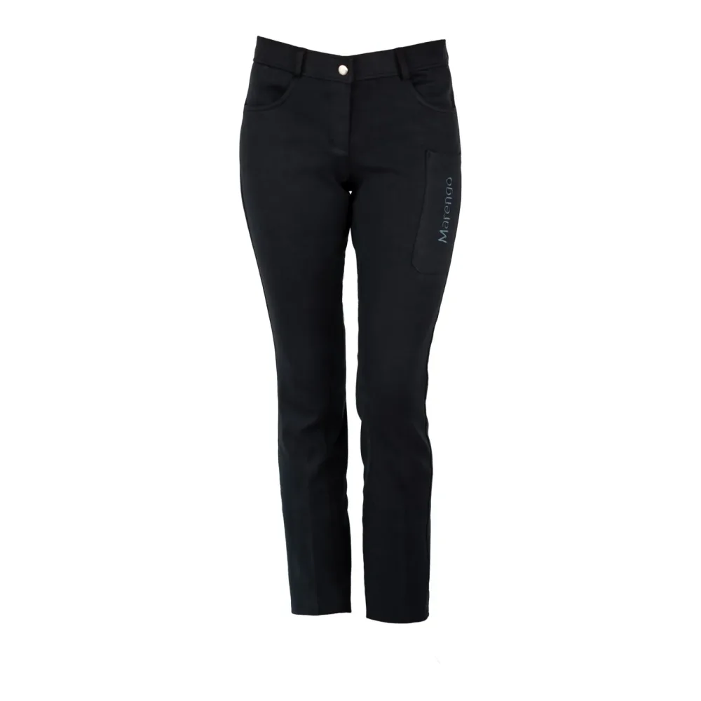 Marengo Jodhpur-Reithose Cotton Comfort Vollbesatz Black