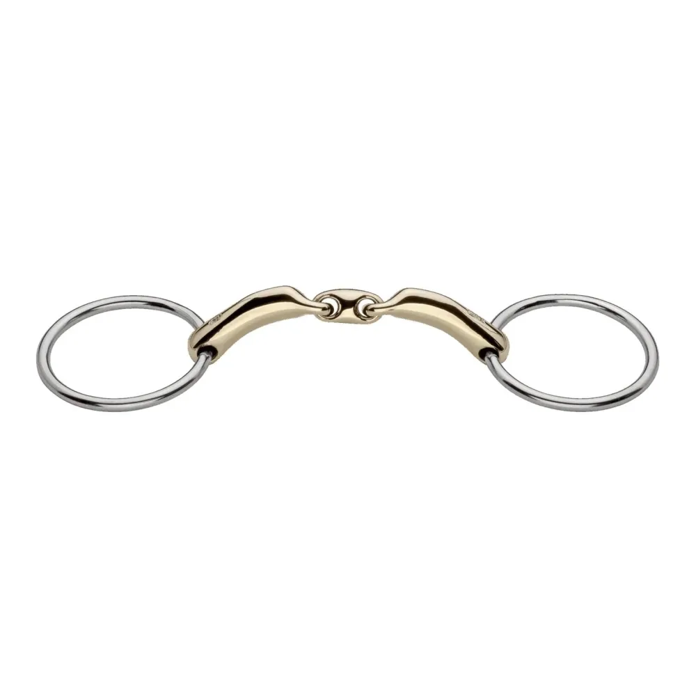 Sprenger Wassertrense doppelt gebrochen Novocontact 14mm / Ring 70mm Gebisslängegrösse: 11.5 cm
