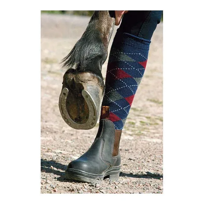Mountain Horse Sicherheitsstiefelette PROTECTIVE JODHPUR - Dunkelbraun -  Schuhgrösse: 38