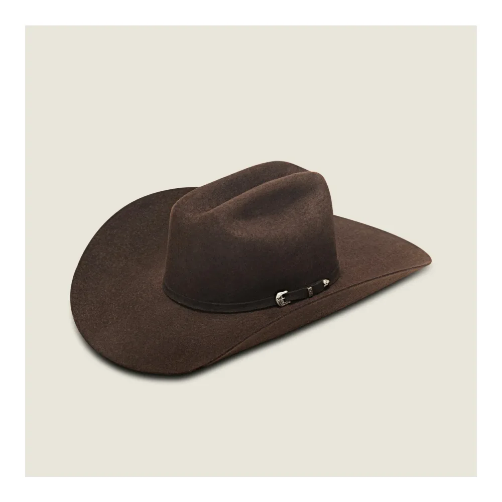 Ariat Westernfilzhut mit Schnalle - Brown -  Farbe: Brown, Grösse: 55