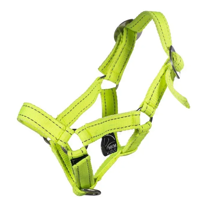 HKM Halfter Reflective Hobby Horsing Neon Gelb