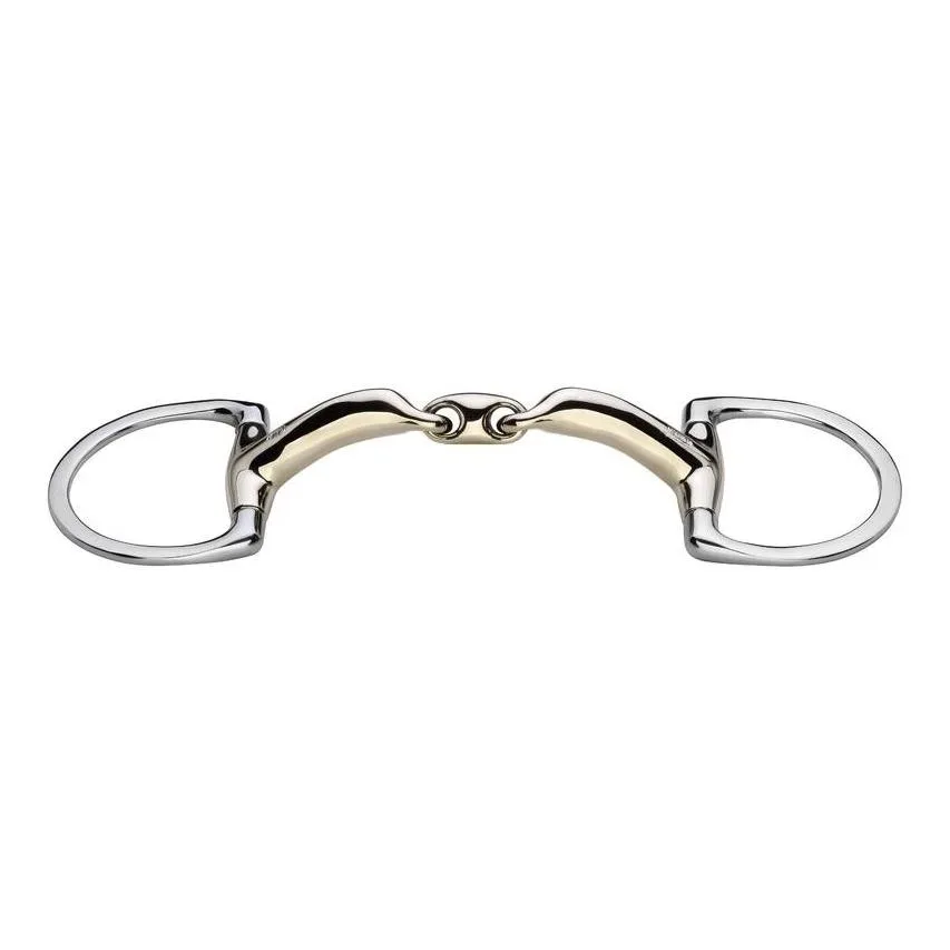 Sprenger D-Ringtrense novocontact doppelt gebr. Sensogan - 16mm Gebisslängegrösse: 11.5 cm