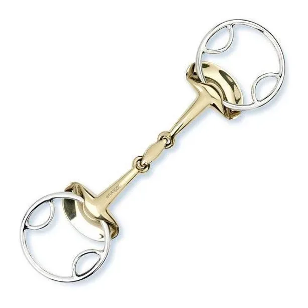Stübben Golden Wings 4in1 Trense doppelt gebrochen Gebisslängegrösse: 12.5 cm
